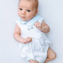 Little Golfer Light Blue Collared Bubble