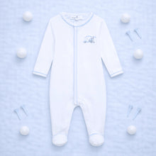 Little Golfer Light Blue Footie