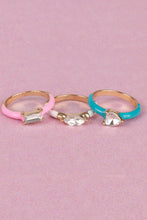 Boutique Chic Crystal Cool Rings