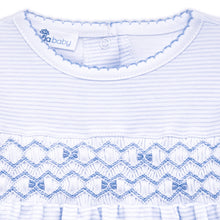 Jacob Smocked Bubble - Light Blue
