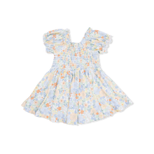 Georgia Floral Smocked Twirly Dress and Bloomer