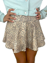 Animal Print Skort