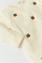 Rock Me Romper (Unisex)
Palmetto Pearl with Present Embroidery
