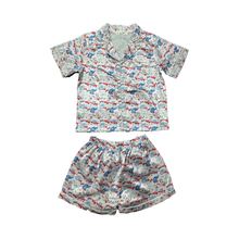 SATIN LOUNGEWEAR SET- AMERICAN COWGIRL PRINT
