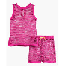 Tween Mesh Tank & Shorts Cover-Up Set