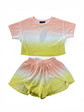Tween Coral Terry Tank & Shorts Set