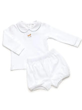Rocking Horse Lt. Blue Bitty Dot Bloomer Set