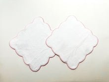 Washcloth – Pink Scallops
