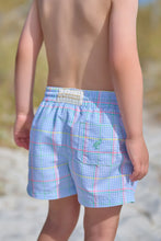 Tortola Trunks Piccadilly Plaid With Grace Bay Green