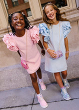 Princess Peach Ruffle Denim Dress