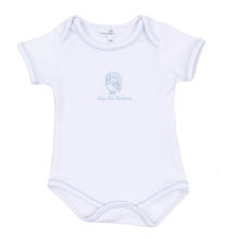 Blue Harvest Blessings Baby's First Thanksgiving Hand-Embroidered Bodysuit