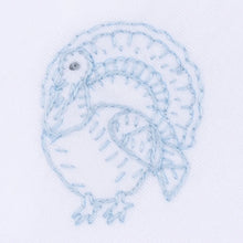 Harvest Blessings Hand-Embroidered Diaper Cover Set - Light Blue