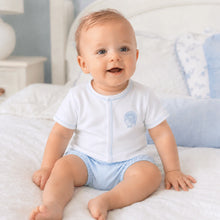 Harvest Blessings Hand-Embroidered Diaper Cover Set - Light Blue