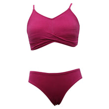 Fuchsia swim suit
