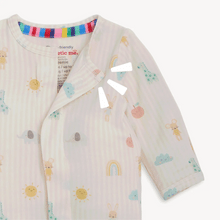 Lullaby Sky Pink Magnetic Footie