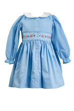 Beckett Blue Dress