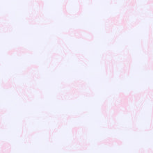 Pink Wild West Toile Hat