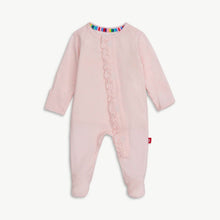 Pin Dot Pink Ruffle modal magnetic parent favorite footie