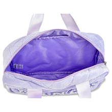 Love to Dance Quilted Large Velveteen Cosmetic Bag