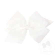 King Organza Overlay Hair Bow