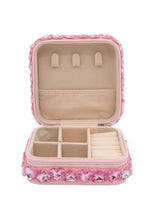 Pink Hearts fully jeweled jewelry box