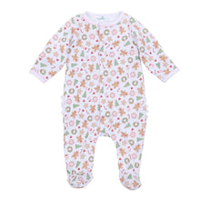 Frosted Wonderland Footie Pink