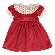 Cherry Velvet Dress