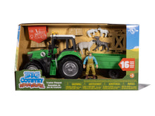 17-Piece Sheep Farmer & Tractor Playset