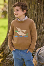 Intarsia Sweater Flying Mallard