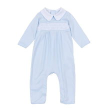 Walker's Classics Smocked Playsuit - Light Blue