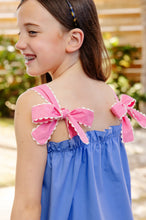 LAINEYS LITTLE DRESS, Barbados
Blue/Hamptons Hot Pink