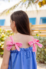 LAINEYS LITTLE DRESS, Barbados
Blue/Hamptons Hot Pink