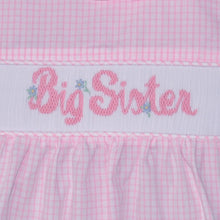 Pink Floral Smocked Avery Big Sister Dress