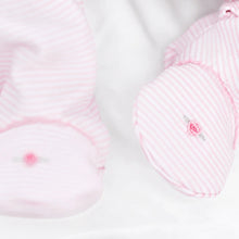 Anna Smocked Footie Pink