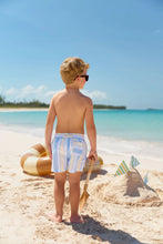 Tortola Swim Trunks Sobro Stripe with Worth Avenue White