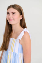 Macie Midi Dress Sobro Seersucker & Worth Avenue White