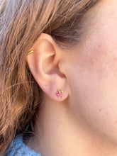 Pink Stardust Trio Earrings
