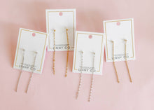 Screwback Stud Earrings - Devin Duster Silver