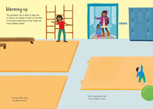 Little First Stickers Gymnastics : Usborne
