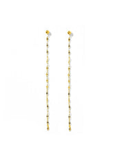 Screwback Stud Earrings - Devin Duster Gold