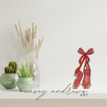 Casey Andrews Art Ballet Point Shoe Acrylic Block Dance Recital Gift