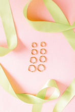 Huggie Earrings - Scarlett Hoop Gold 14mm