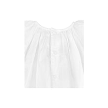 White Bubble with Novelty Smocking