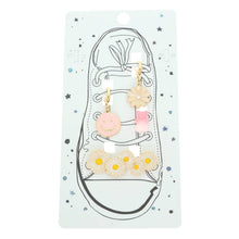 Happy Theme Enamel Shoelace Charm Set