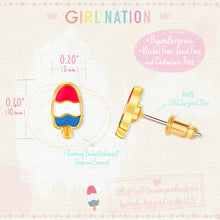 Taste the Freedom | Americana Popsicle Stud Earrings