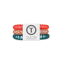 Spiral Hair Coils | Small | Coral Craze Hair Ties
