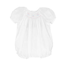 White Bubble with Novelty Smocking