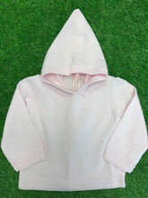 Zip back baby sweater
