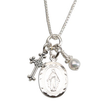 First Communion Miraculous Medal Necklace (FCN-Miraculous)