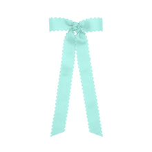 Mini Scallop Trim Longtail Bow